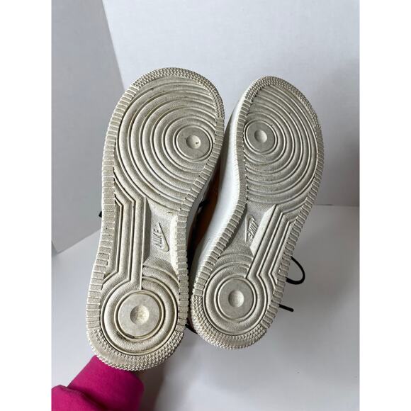 NIKE AF1 Air Force 1 Rebel XX Praline Tan Black High Top Sneakers Shoes Womens 7 - Picture 7 of 7